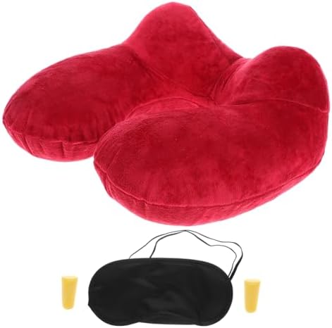 Firm Inflatable U-Shaped Neck Support Pillow for Ergonomic Travel Comfort