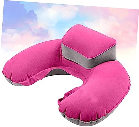 Cabilock U-Shape Inflatable Pillow for Travel Sleep Lightweight with Earplugs