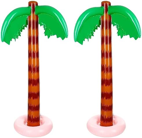 Giant Inflatable Palm Tree Beach Backdrop Favor