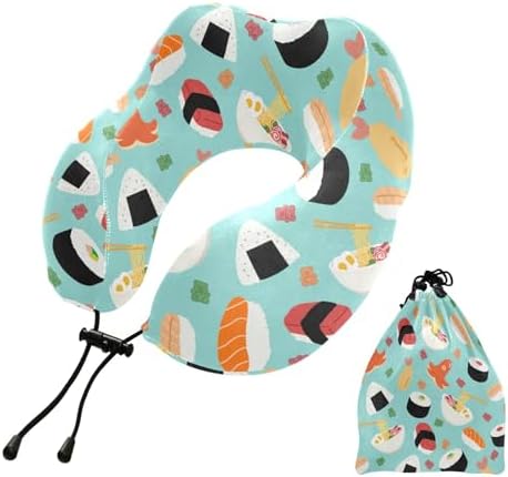 ALAZA Neck Travel Pillow for Airplanes - Memory Foam for Comfort Support