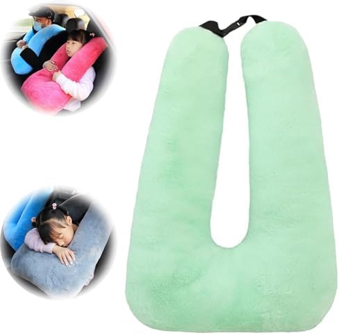 U-Shaped Travel Car Pillow for Kids and Adults Safe Sleep in Car webeescom
