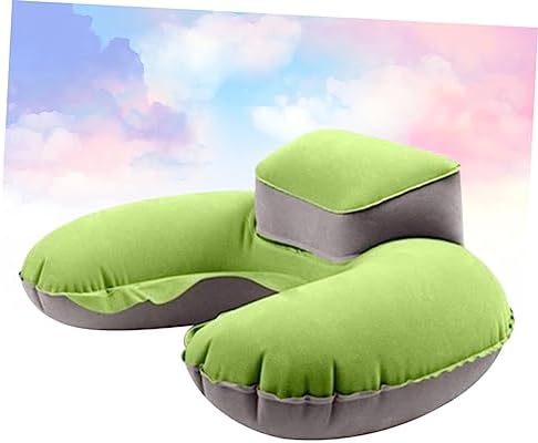 MerryHappy U-Shape Inflatable Pillow for Travel