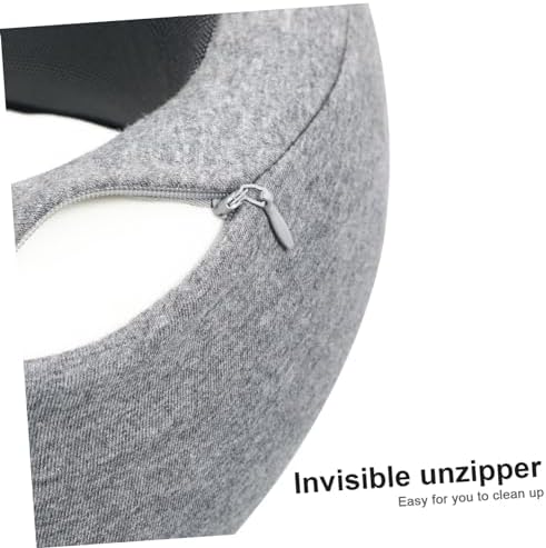 Happyyami Shaped Travel Pillow for Airplanes Cars Neck Support for Comfort on the Go