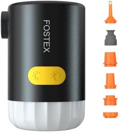 Fostex Portable Mini Air Pump Rechargeable Battery