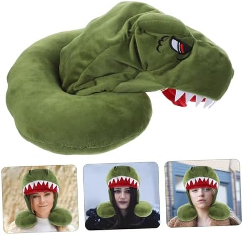 ABOOFAN Dinosaur Neck Pillow with Neck Support for Adults