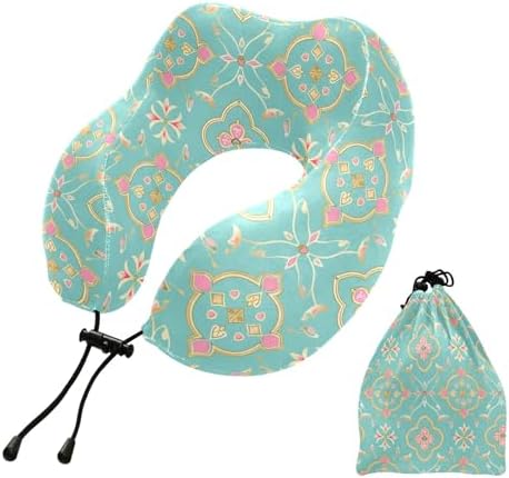 ALAZA Memory Gold Neck Travel Pillow