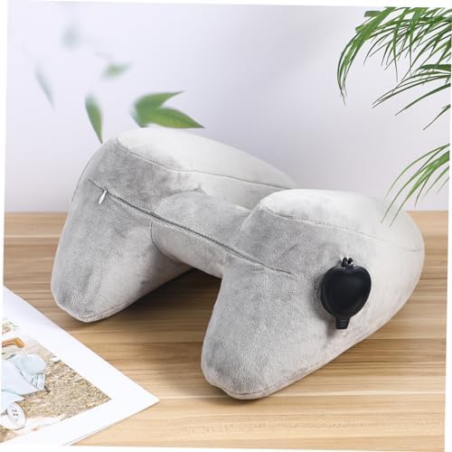 STOBAZA Inflatable Travel Pillow with Hood