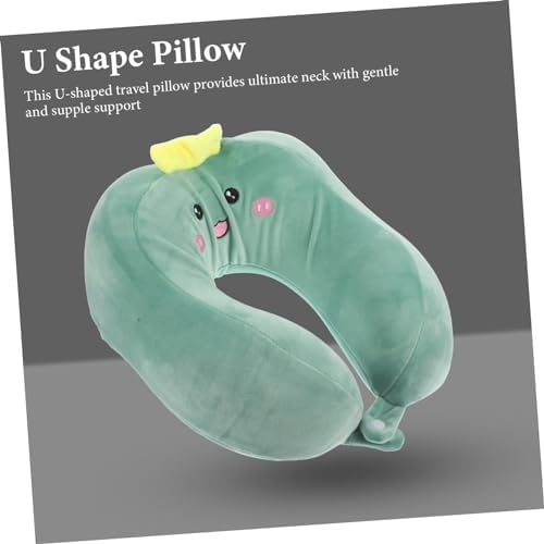 Amosfun Travel Neck Support Pillow for Airplane Train Car