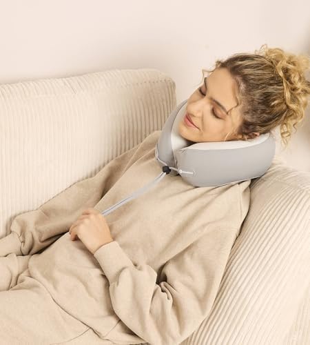 Drembloo Memory Foam Travel Pillow