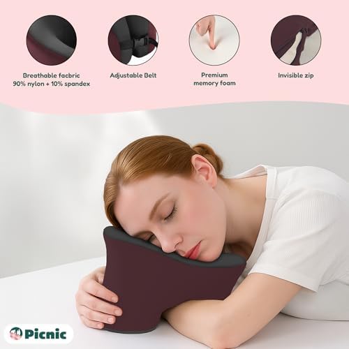 Cozy U-Shaped Memory Foam Travel Pillow for Comfort on the Go