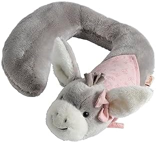 Emmi Girl Pink Flora Travel Neck Pillow
