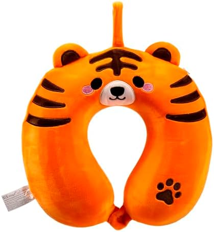 Relaxeazzz Memory Foam Travel Pillow - Alfie The Tiger
