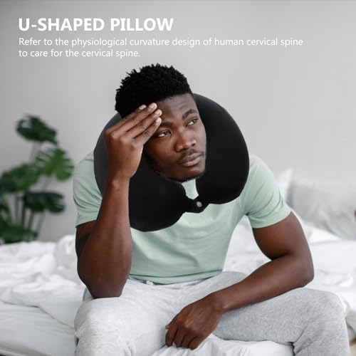 Garneck Memory Foam Pillow Travel Neck Pillow