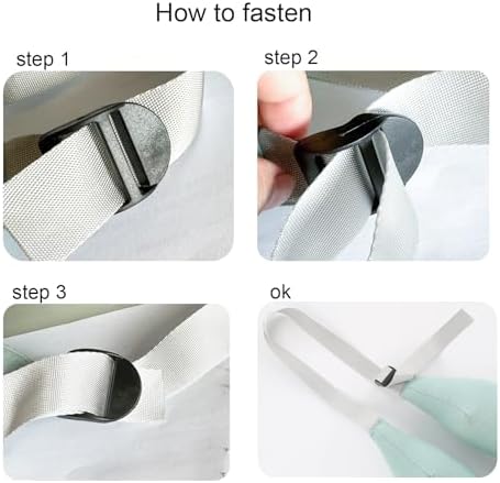 Long Huo U-Shaped Travel Pillow for Adults and Kids - Skin-Friendly Car Seat Pillow for Road Trips