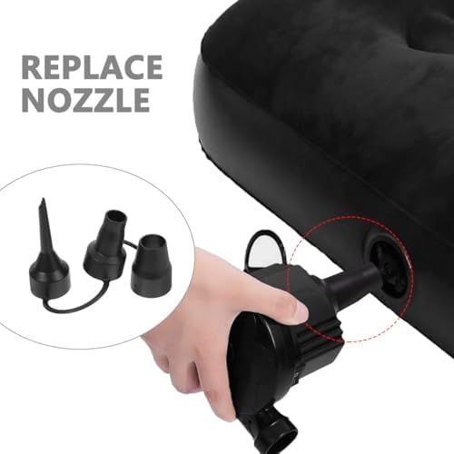 4Pcs Multi-Size Plastic Air Pump Nozzles - Portable Comfortable For Electric Inflators Air Beds Bikes More