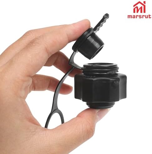 Intex Air Mattress Cap Replacement - 22mm 2-in-1 Plastic Inflatable Anti-Leak Plugs