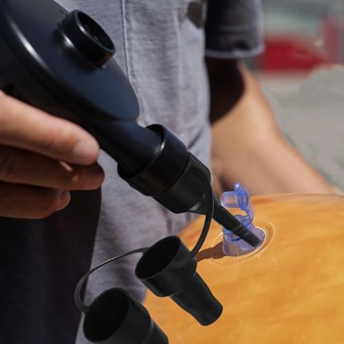 4Pcs Multi-Size Plastic Air Pump Nozzles - Portable Comfortable For Electric Inflators Air Beds Bikes More