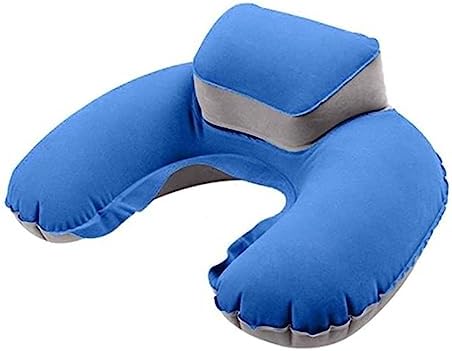 Lightweight U-Shaped Travel Pillow with Neck Support and Earplugs