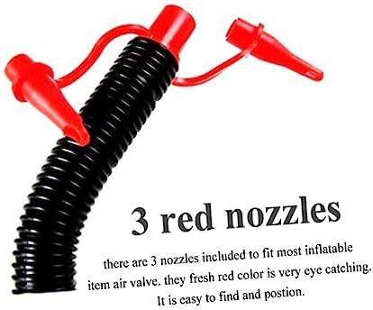 KOCKSHION Fast-Powered Dual Use Foot Pump Safe Reliable for Kayaks Air Mattresses More