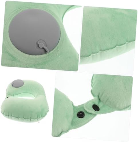 HEALLILY Inflatable Travel Neck Pillow for Airplane Use