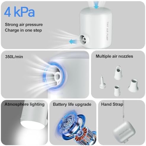 Camping Air Pump for Inflables