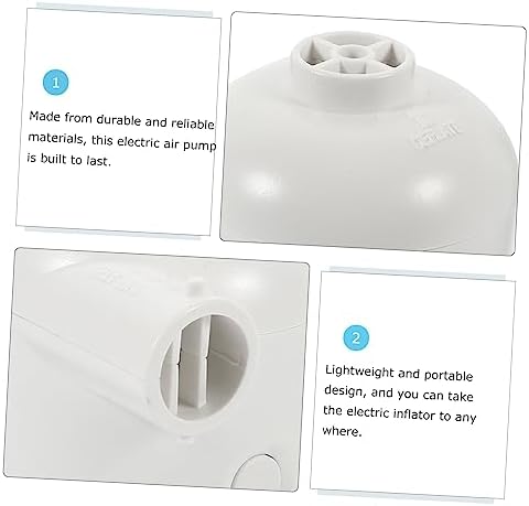 1Set KESYOO Electric Air Pump for Quick Inflation USB-Powered for Air Mattresses and Pools