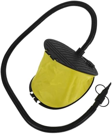Bellow Foot Pump Inflator Collapsible Foot Air Pump for Camping Sleeping Pads Yoga Balls and Air Mattresses