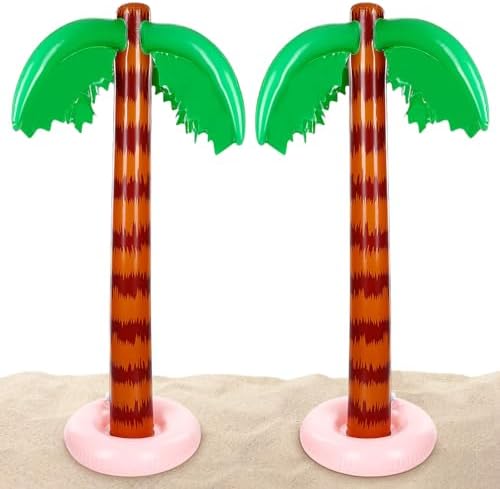 Giant Inflatable Palm Tree Beach Backdrop Favor
