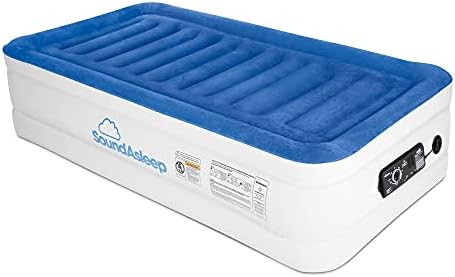 SoundAsleep Products SoundAsleep CloudNine Series Air Mattress with Dual Smart Pump Technology Perfect Bed for Sleepers