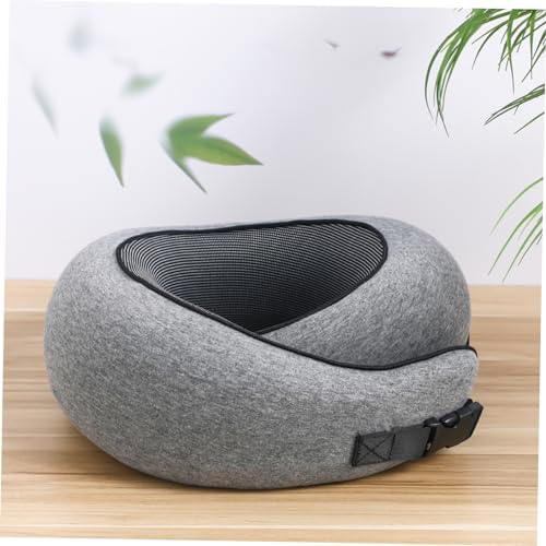 Luxshiny Travel Pillow Ergonomic Neck Support for Airplane Car Train