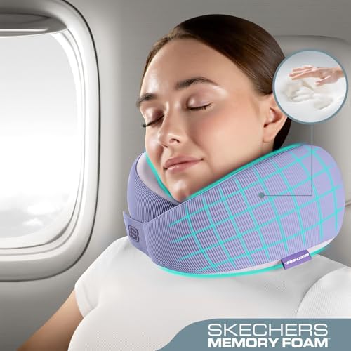 Memory Foam Travel Pillow Ergonomic Design for Comfort