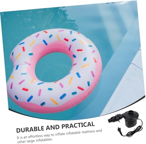 PRETYZOOMElectric Air Pump for Quick Inflatable Pool Toys and Rafts