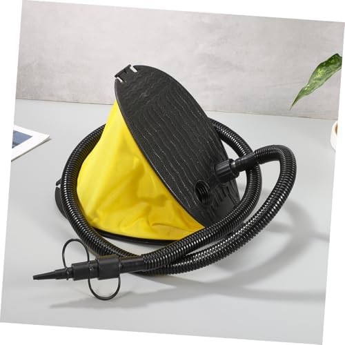Mucklily Bellow Foot Pump Inflator for Air Mattress Camping Yoga Ball Portable