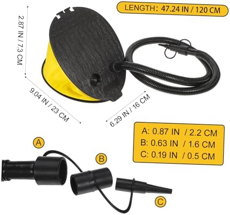 ABOOFAN Multi-Functional Foot Pump for Camping Yoga Balls Durable Portable