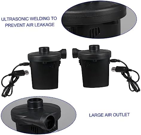 Rechargeable USB Air Pump for inflatable Mattress and More