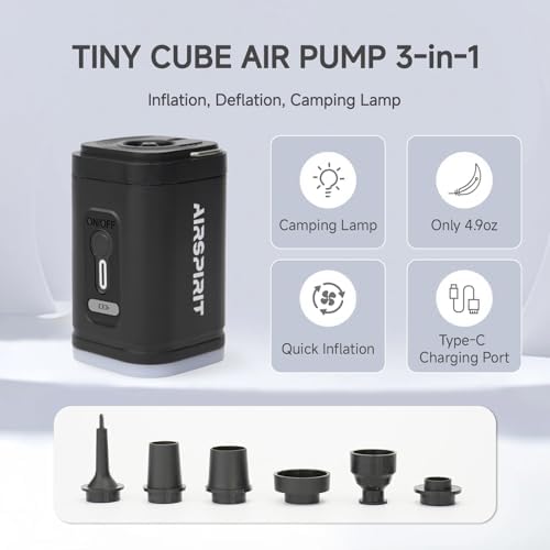 10 WordsQuick Air Pump for Camping Hiking Travel
