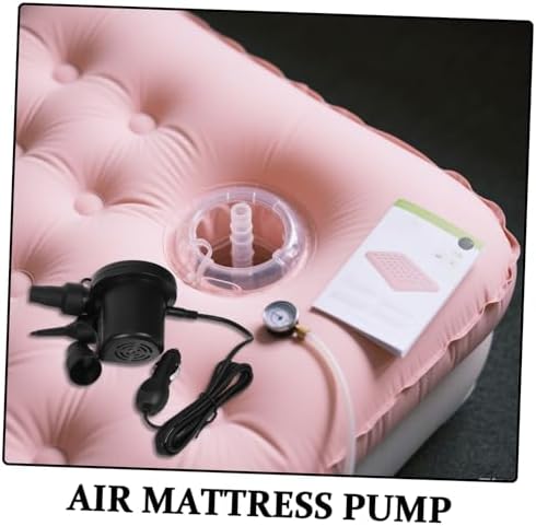 DECHOUS Air Pump for Inflatables Quick Inflation Multiple Nozzles Powerful Quiet Plug Plug