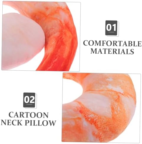 Adorable Shrimp Travel Pillow