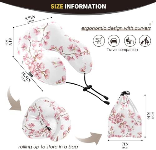 ALAZA Portable Neck Pillow for Travelers