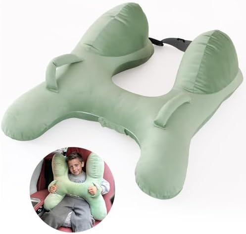 H-Shaped Travel Pillow for Car Adults and Kids Ergonomic Support