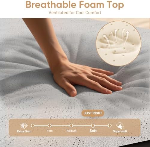 VOSSER Twin Air Mattress with Built-in Pump