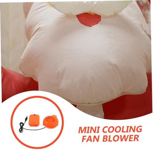 Garneck Mini Blower Paper Plate Holder Reusable Gauge-Up Air Pump Portable Effective