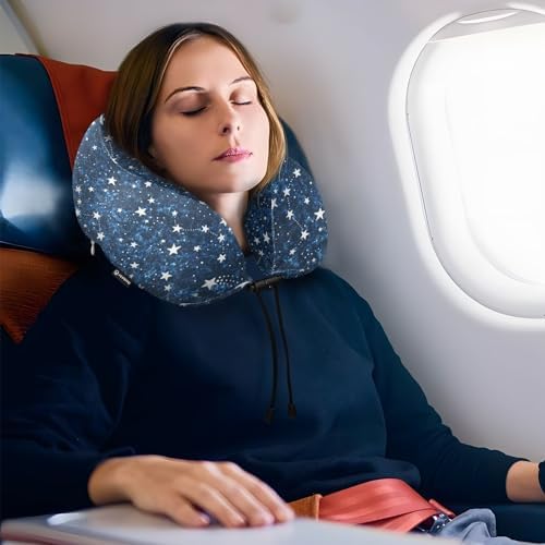 OTVEE Travel Pillow Comfort Neck Support Best for Airplane Home Use