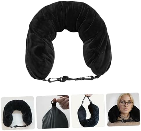 U-Shaped Travel Pillow for Airplane Neck Support