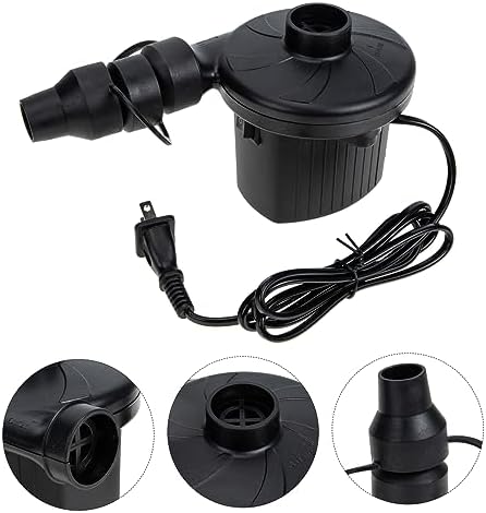 Amosfun Quick Inflatable Electric Pump - Dual Use for Mattresses Toys