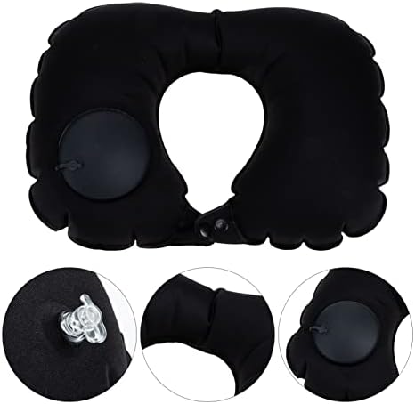 CHILDWEET Inflatable Travel Pillow - Comfortable Neck Pillow for Airplane Use Portable Travel Supply