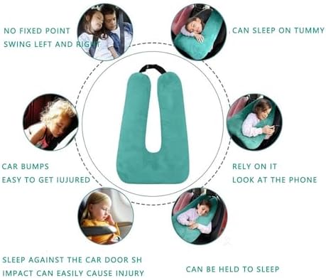 U-Shaped Travel Car Pillow for Kids and Adults Safe Sleep in Car webeescom