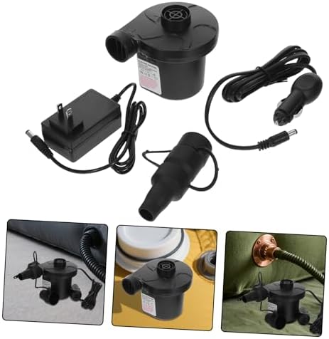STOBAZA 1 Set Nozzle Quiet Operation Power Pump for Camping Pool Inflatable Beds Efficient Reliable