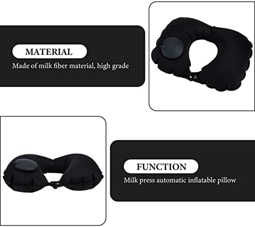 CHILDWEET Inflatable Travel Pillow - Comfortable Neck Pillow for Airplane Use Portable Travel Supply