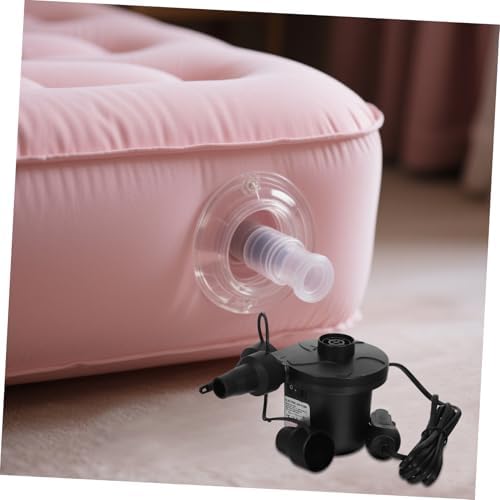 Ciieeo Electric Air Pump Inflatable Mattress Inflater with 3 Nozzles